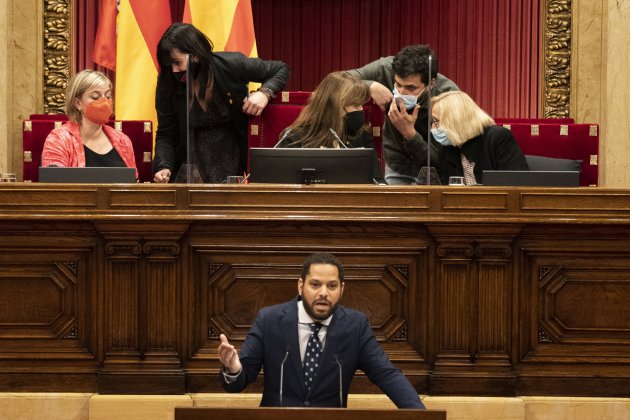 Ignacio Garriga debate sobre la inhabilitación del diputado Pau Juvillà - Joan Mateu Parra