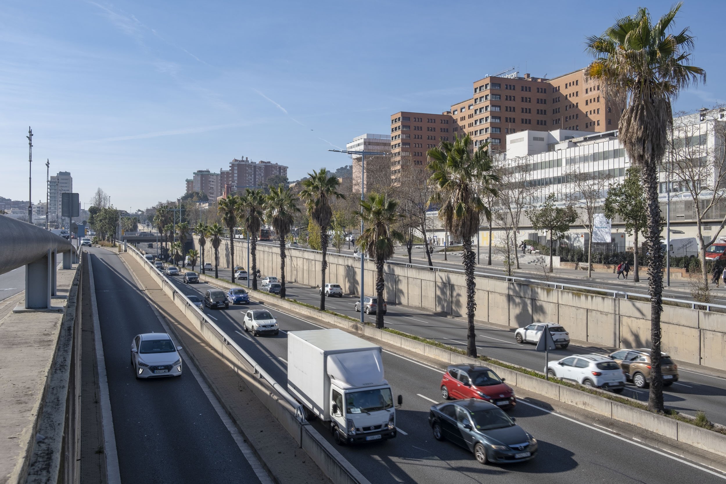 Las obras para cubrir un nuevo tramo de la ronda de Dalt se iniciarán en el 2024 y durarán tres años