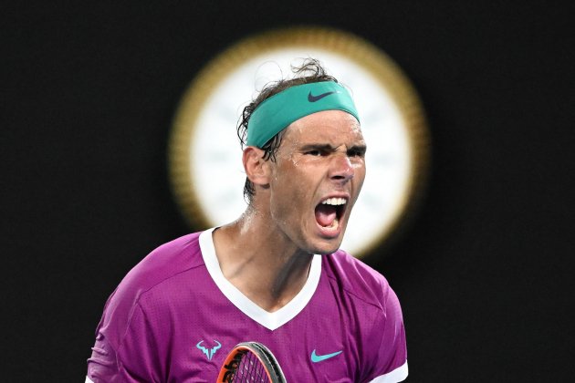 1  Rafa Nadal gana el Open de Australia, 21 gran slams, cuarto tenista, celebración   Efe