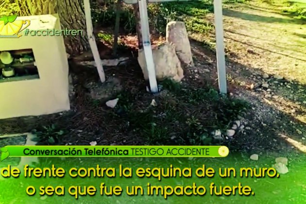 Choque Chiqui tren turístico Telecinco