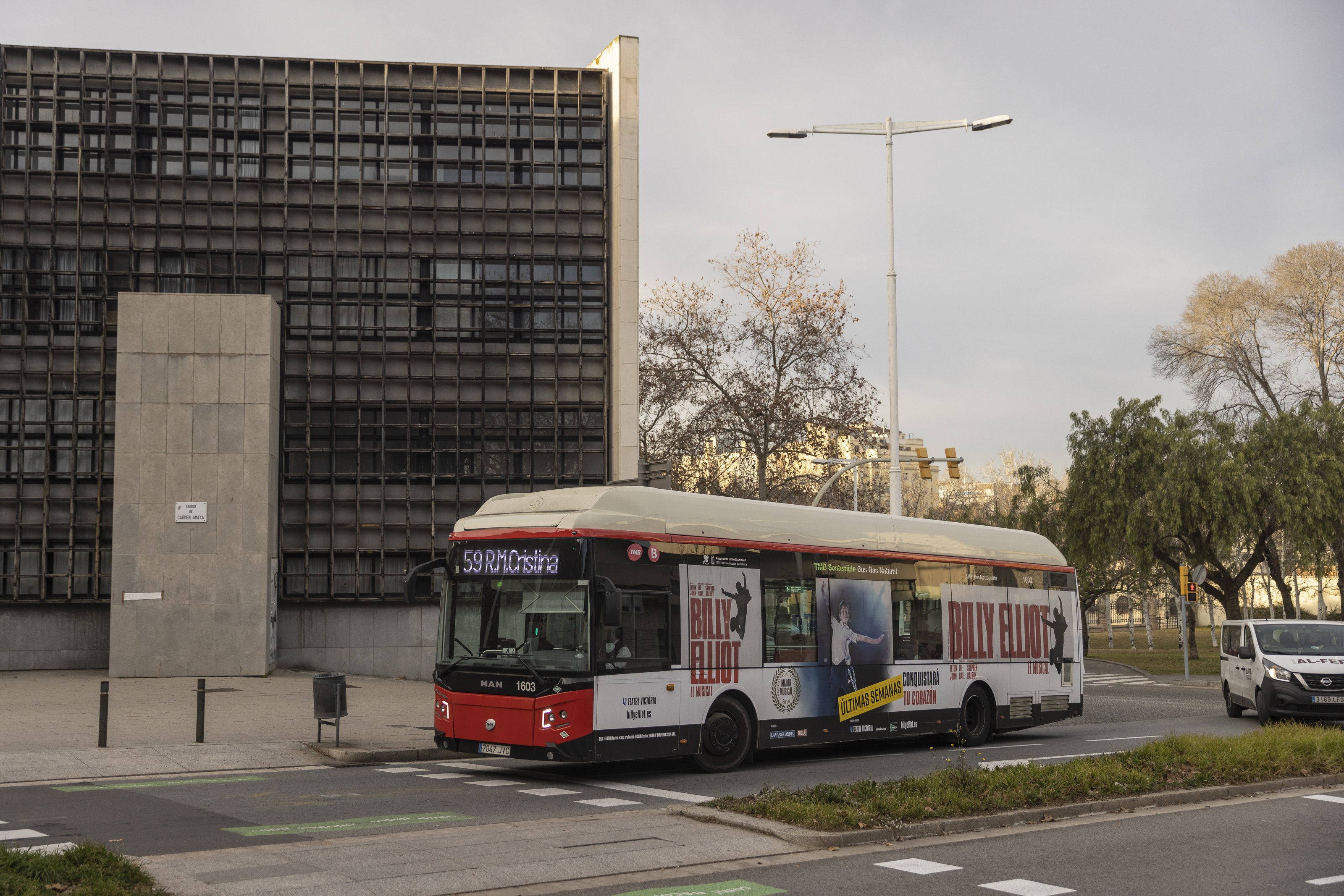 Convocada una huelga de autobuses la mañana del jueves 17 de febrero en Barcelona