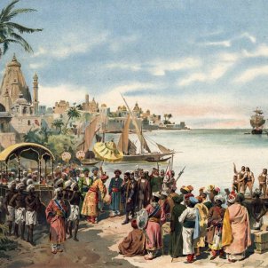A chegada de Vasco da Gama a Calicute em 1498