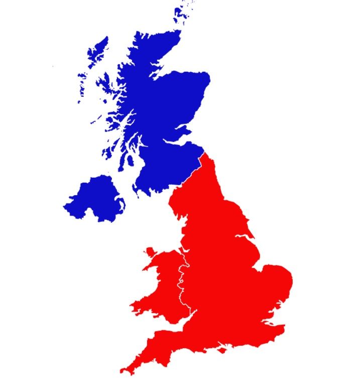 MAPA: El voto 'antiBrexit' de Escocia e Irlanda del Norte reaviva los sentimientos independentistas