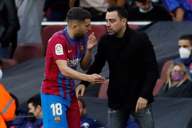 jordi alba|amanecer xavi hernandez fc barcelona efe