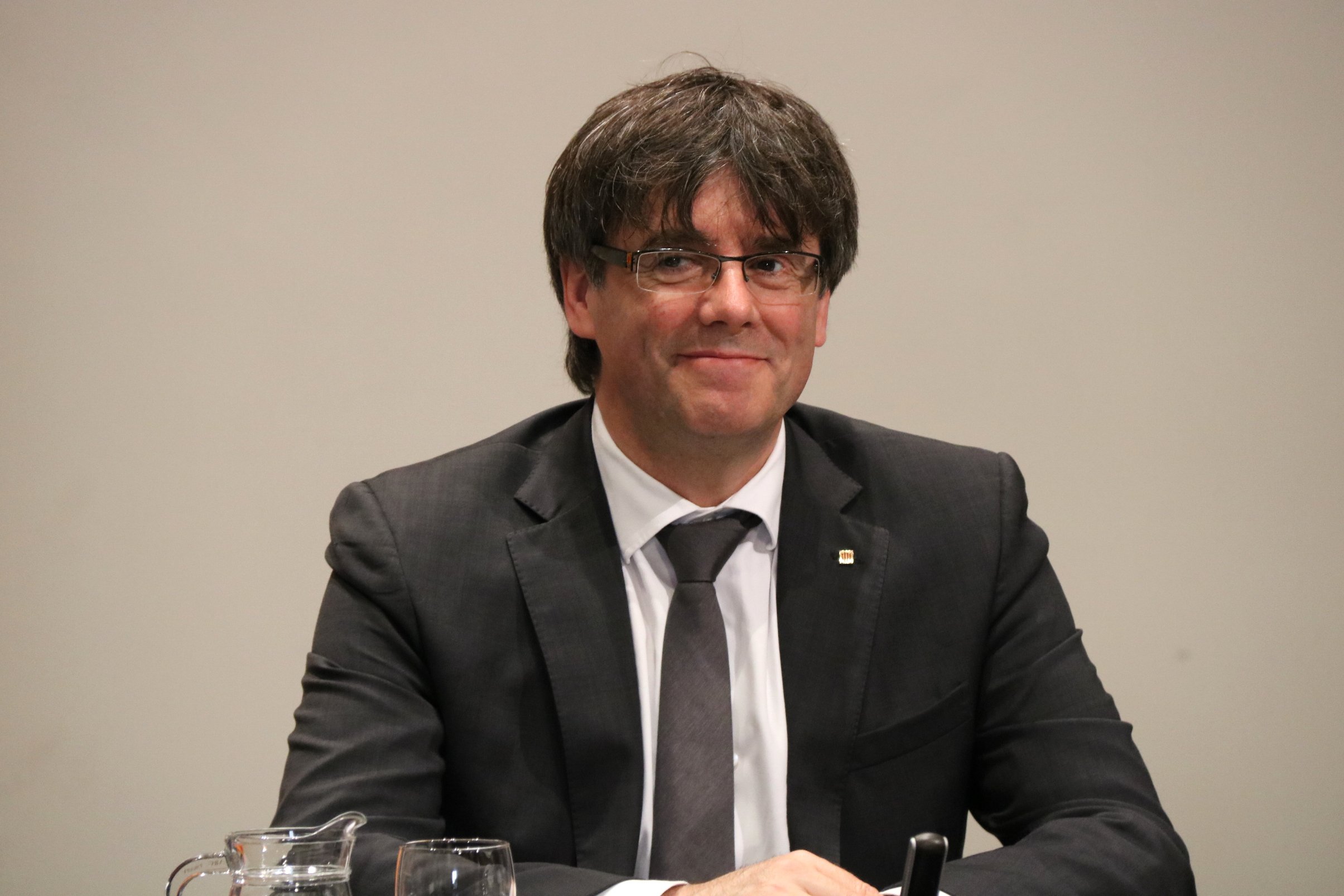 Puigdemont, extasiado con el ascenso a Primera del Girona