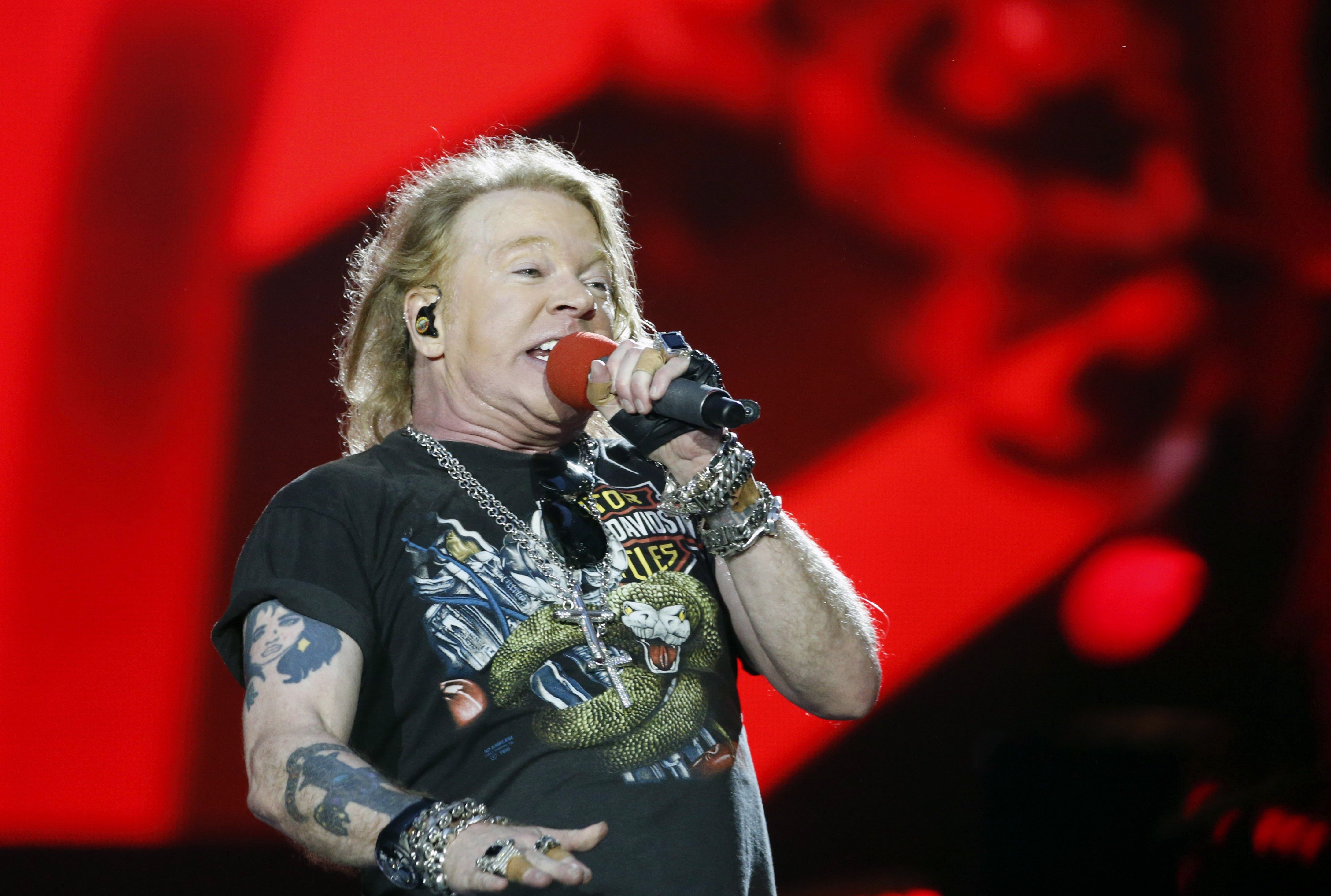 Guns’n’Roses triunfa en Bilbao con la formación original