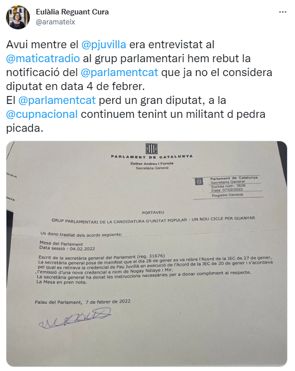 eulalia reguant tuit