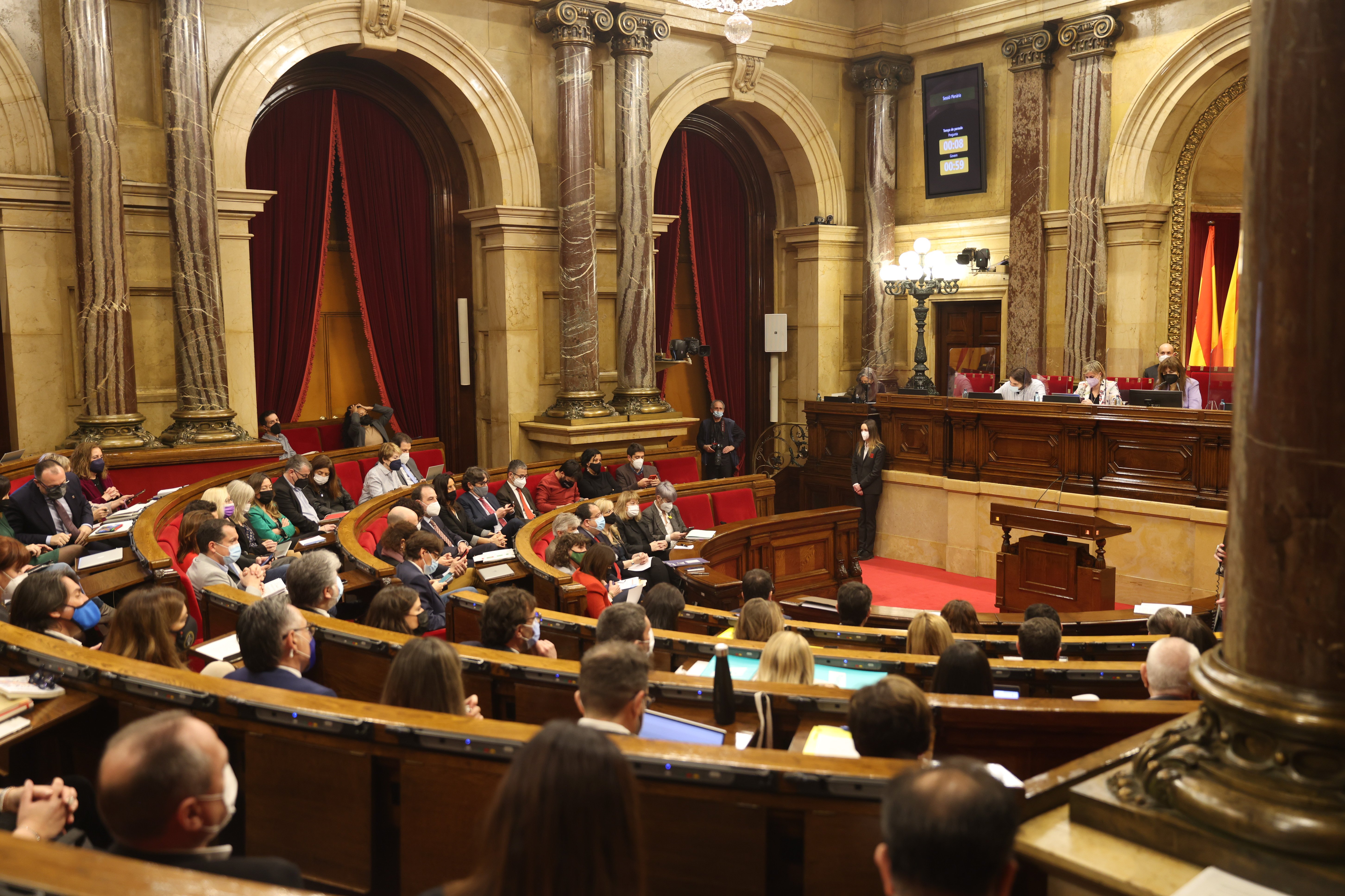 El Parlament reprueba al Gobierno por la gestión de los fondos europeos