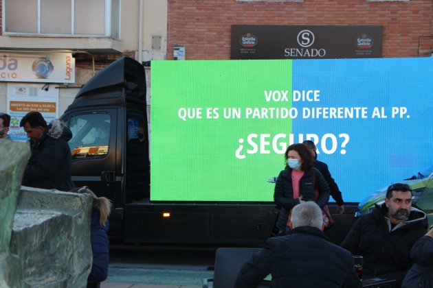 CAMION HAZTE OIR CASTILLA LEON