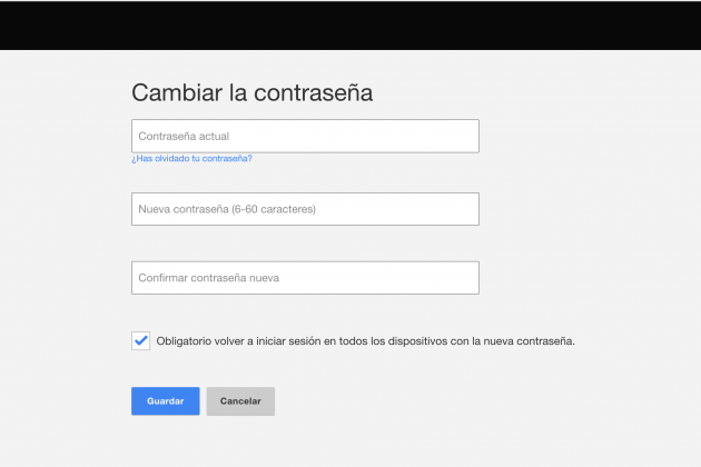 cambio contrasena