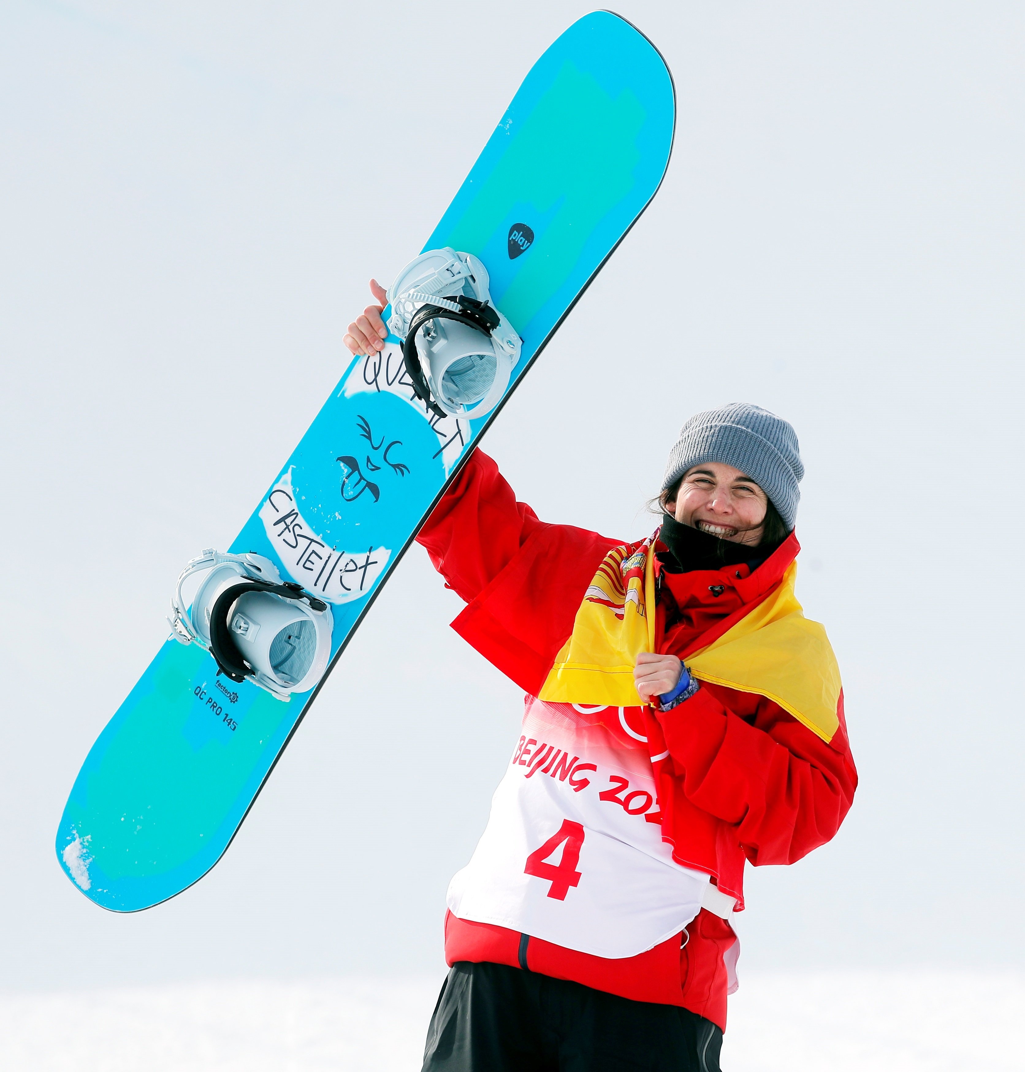 Snowboarder Queralt Castellet wins silver: Catalonia's first Winter Olympic medal