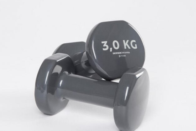 Mancuernas de Decathlon