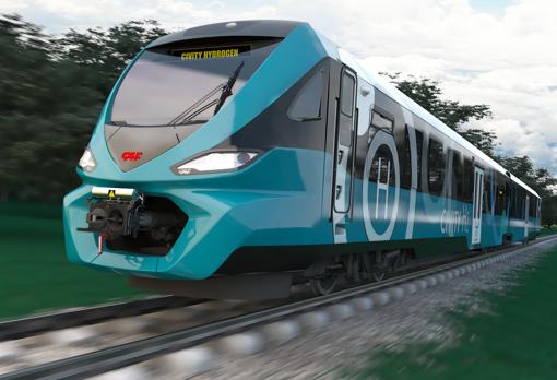 Tren que té l'hidrogen com a combustible Tren que té l'hidrogen com a combustible