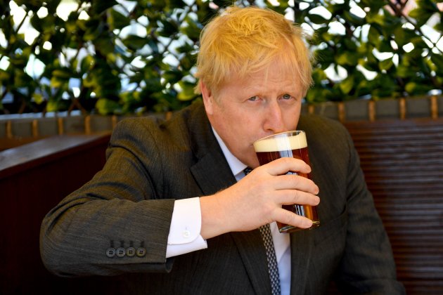 EuropaPress / 19 april 2021 united kingdom wolverhampton uk prime minister boris johnson