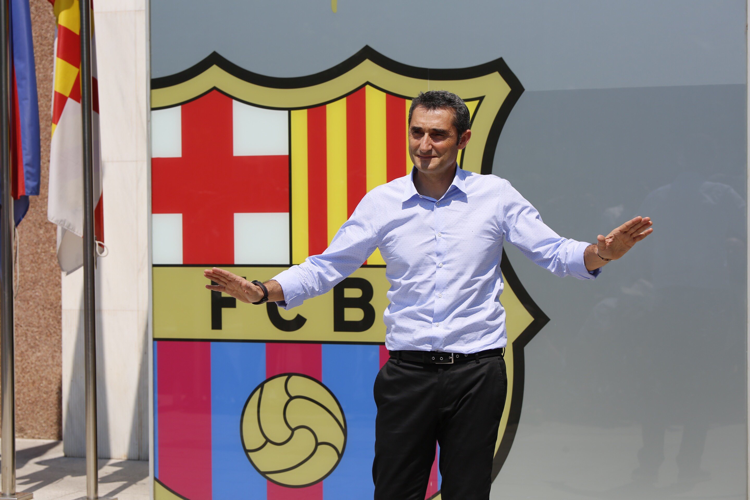 Valverde: "Intentaré que el Barça sea más grande"