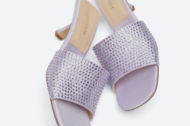 Sandalia strass 