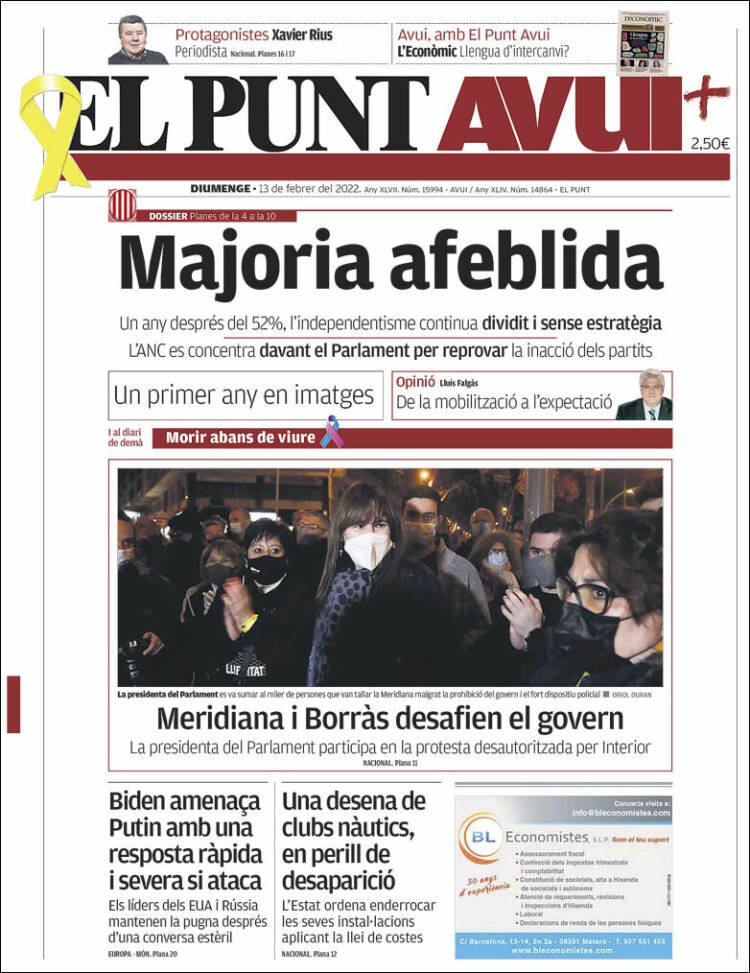 el punt avui 13 febrero 2022 el punt avui 13 febrero 2022