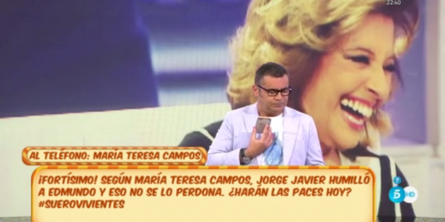 Jorge Javier y Campos Telecinco