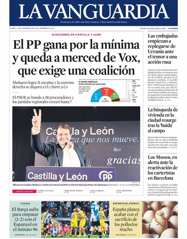 LV 14 febrero LV 14 febrero