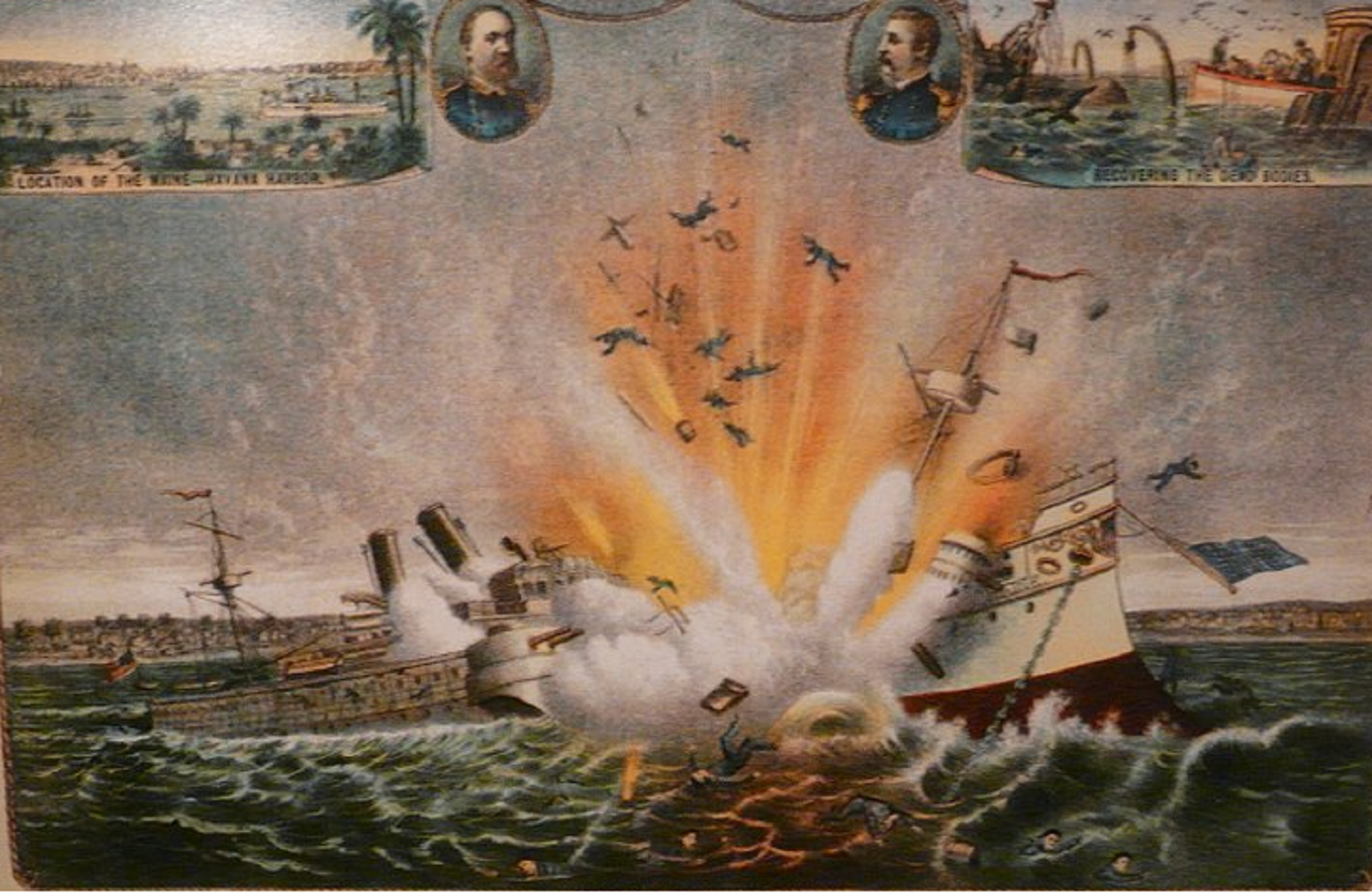 Explota el acorazado 'Maine', que desencadenaría la Guerra de Cuba