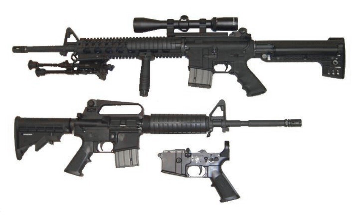 rifle de asalto tipi AR 15 / viquipedia