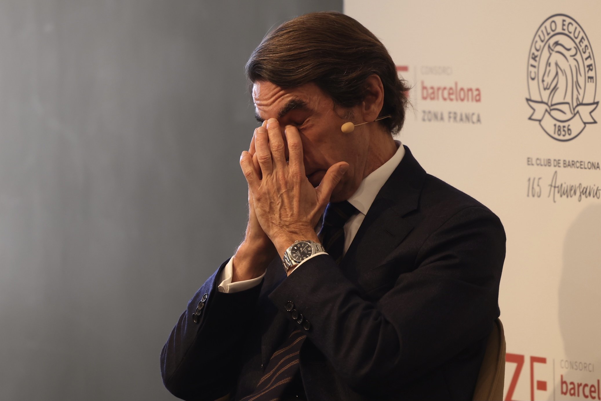 El comentario de Aznar sobre la guerra en el PP que ha obligado a la Faes a intervenir