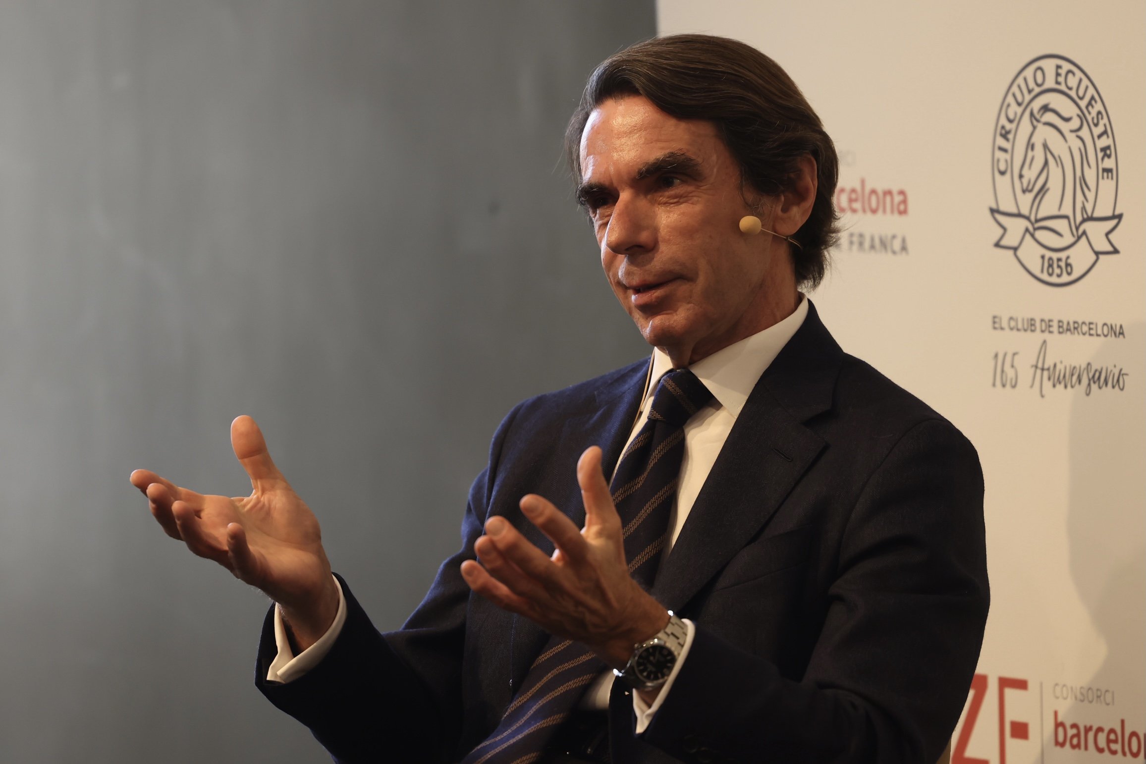 Aznar va fer de mediador en el cas d'espionatge a Ayuso