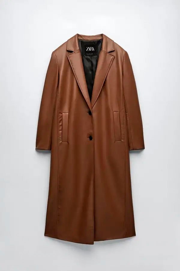 Cazadora efecto piel1 Cazadora efecto piel1