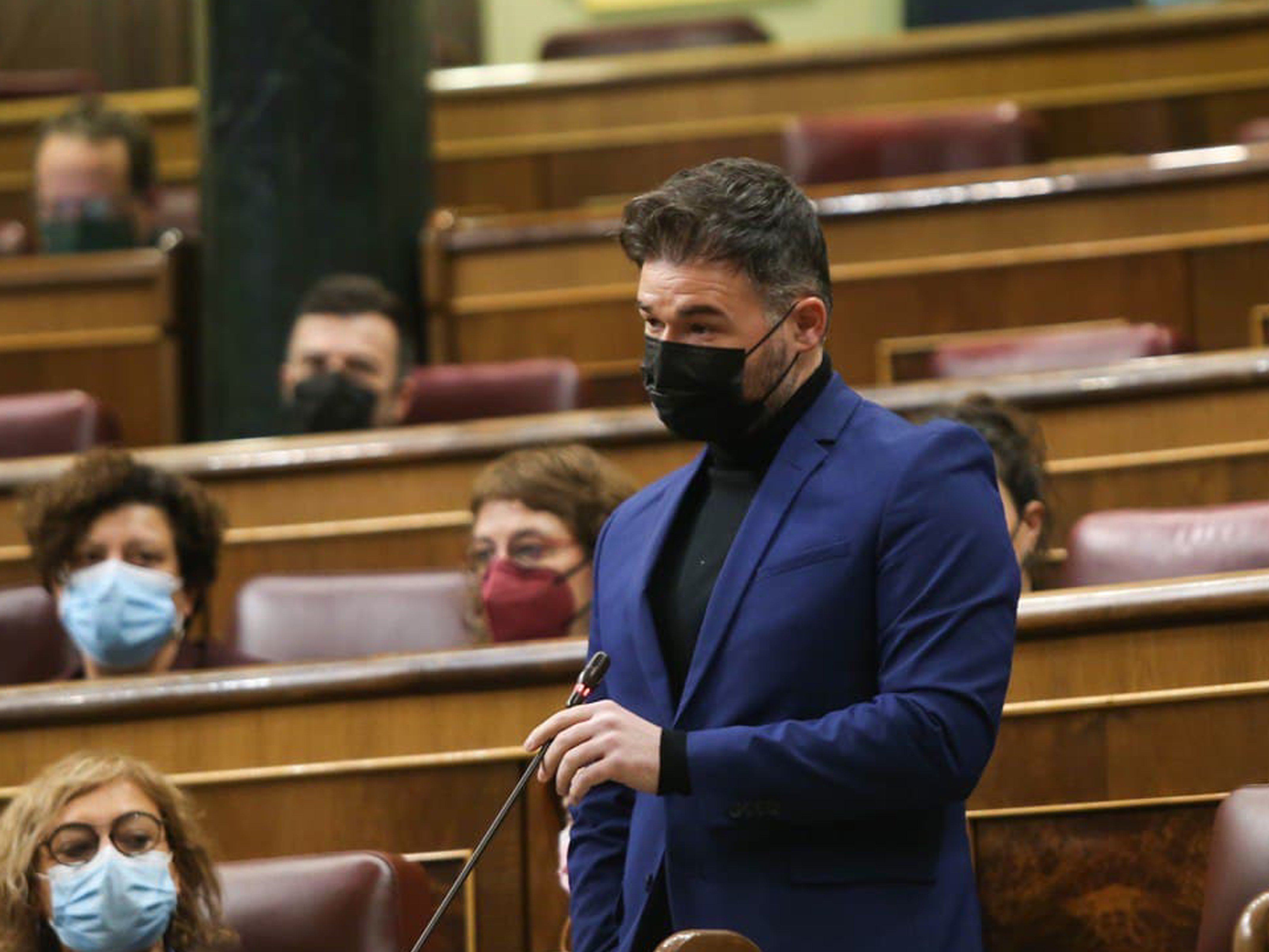 Rufián s'obre a ser candidat a Santa Coloma però no deixarà el Congrés