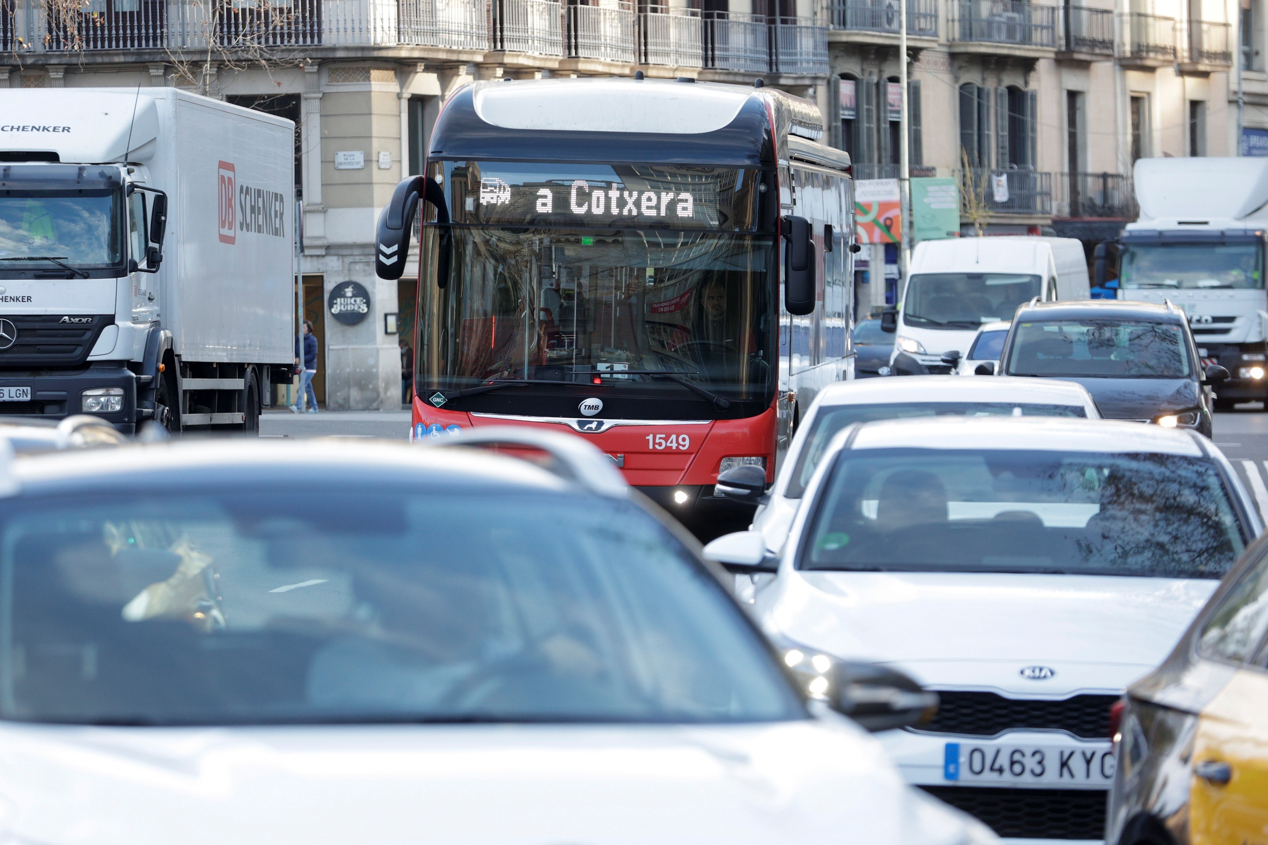 Los autobuses también harán huelga por el Mobile World Congress