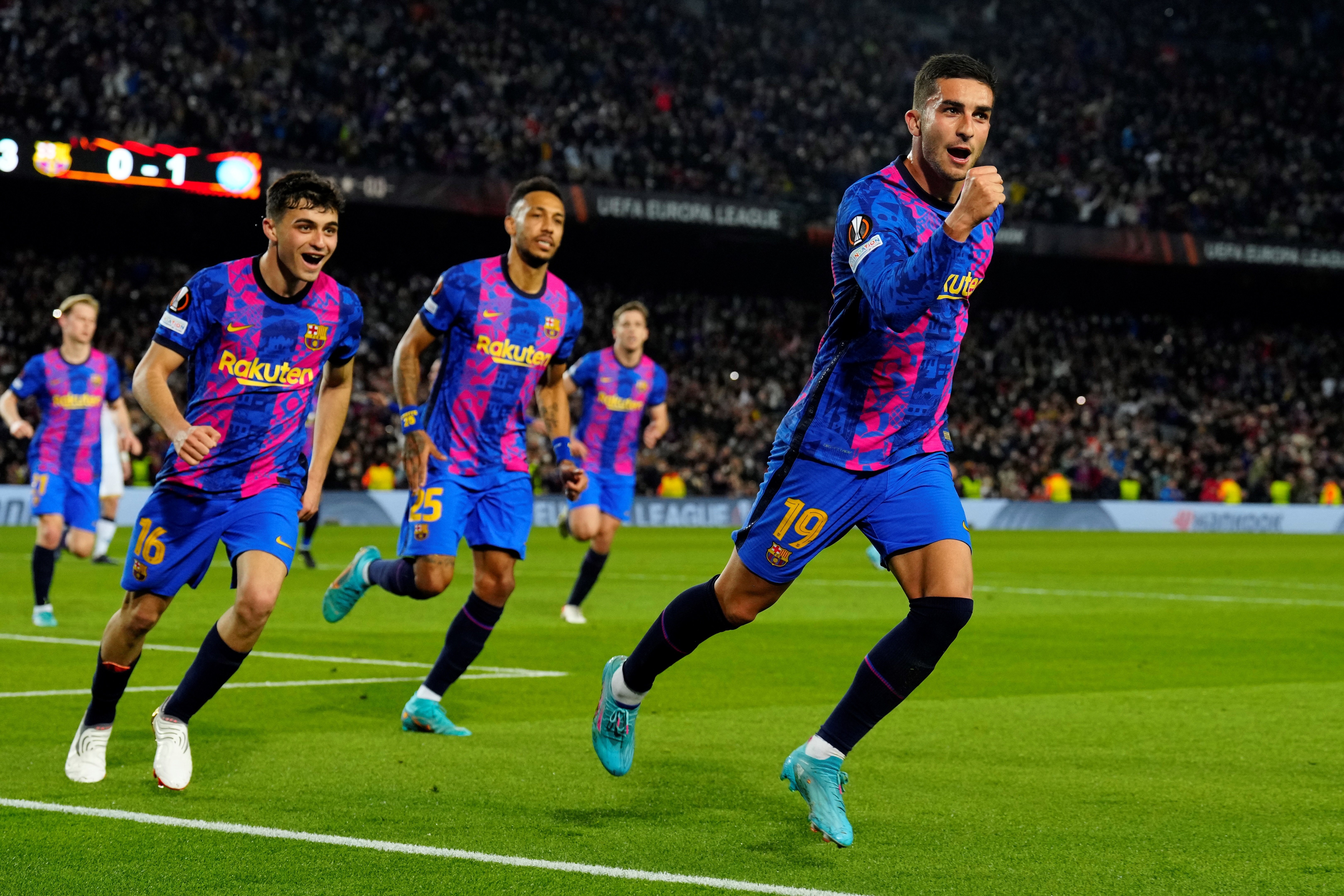 Barça-Nápoles: resultado, resumen y goles