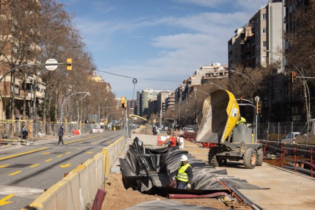 Obras Avenida Meridiana urbanismo construcciones Barcelona - Sergi Alcazar