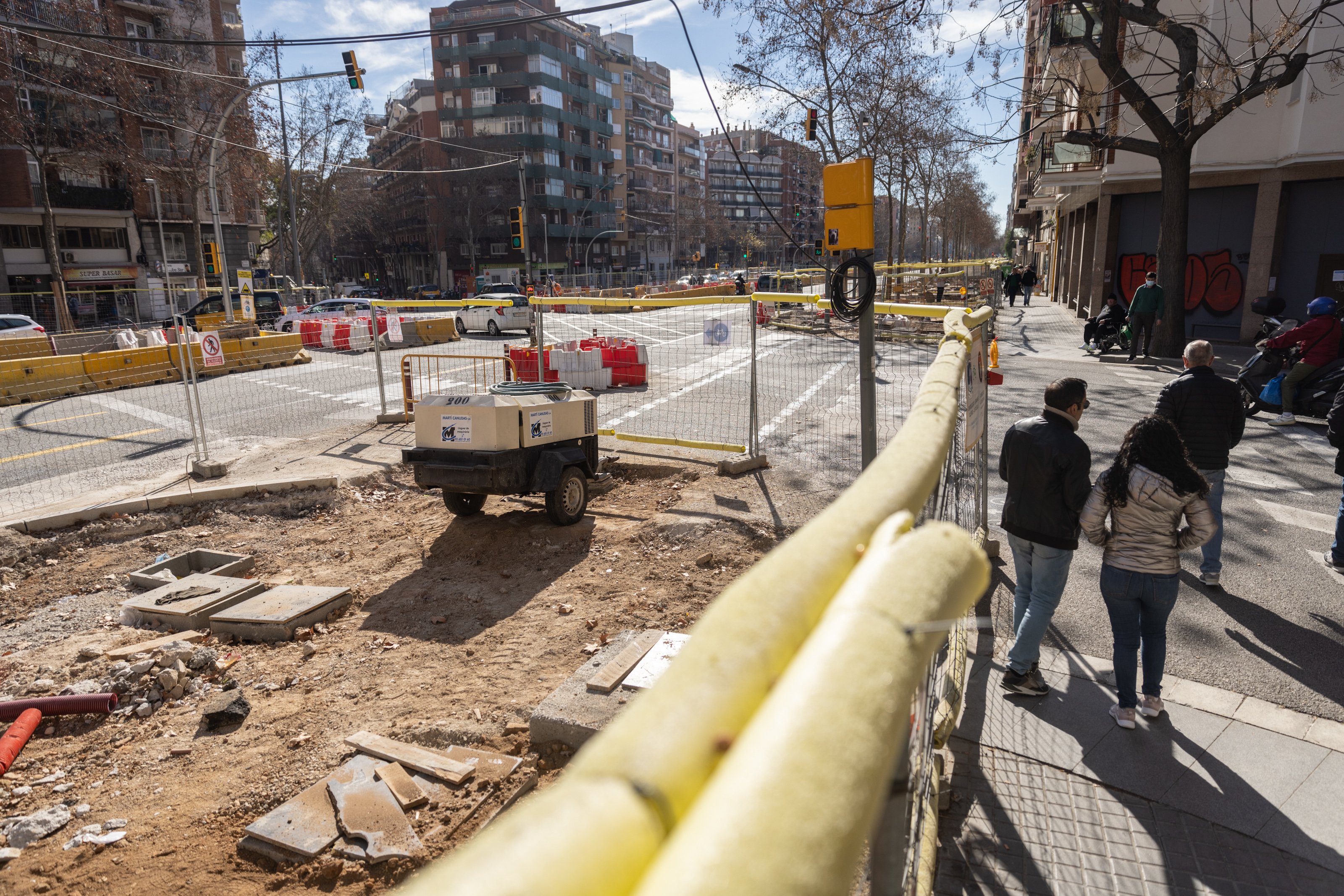 Colau al límit del mandat: obres a la tardor a Meridiana entre Navas i Felip II