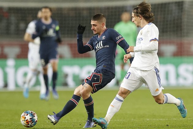 marc verratti luka modric psg real madrid efe