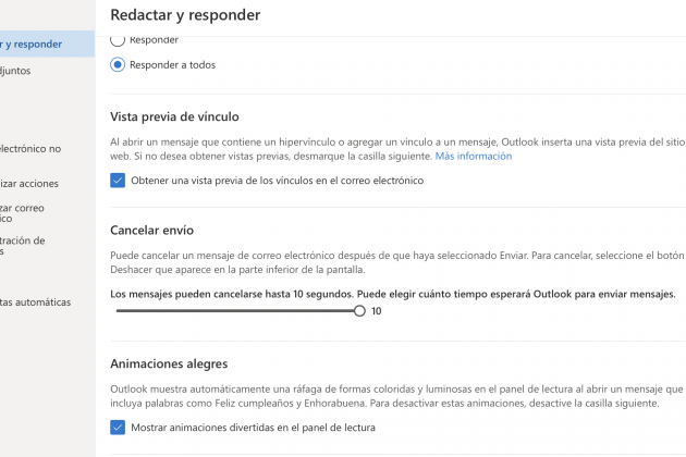 cancelar envio outlook