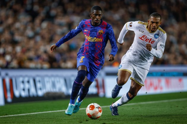 ousmane dembele juan jesus napoli fc barcelona europa league europapress