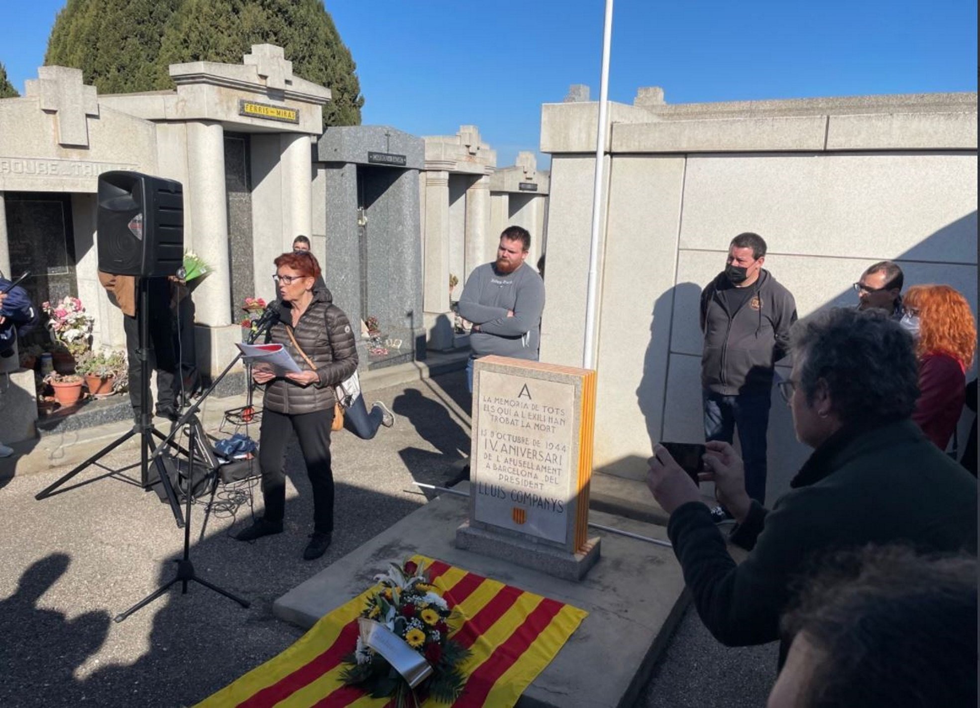 Homenatge als 841 republicans morts en camps de concentració de la Catalunya Nord