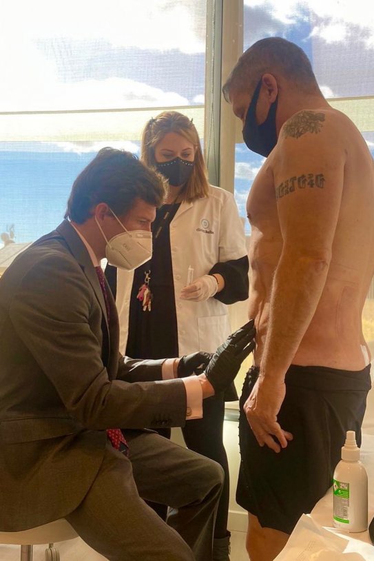 gustavo gonzalez operado abdominale sinstagram