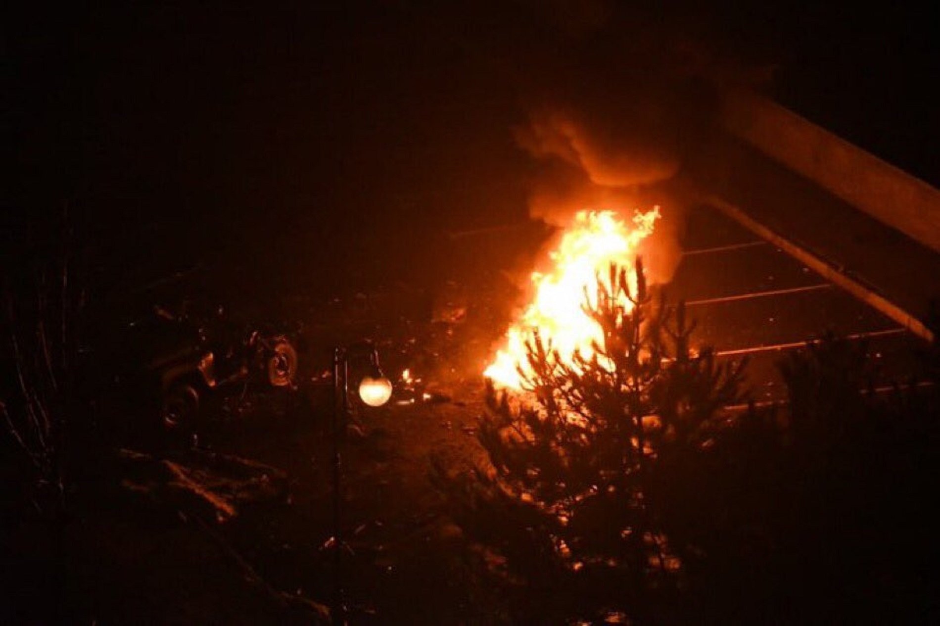 Explota un coche bomba delante del edificio del gobierno prorruso del Donetsk