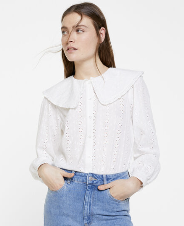 blusa cuello bobo 