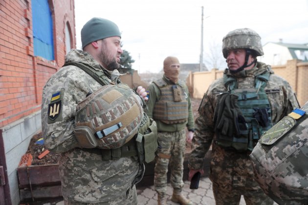 soldados militaste ucrania - Efe