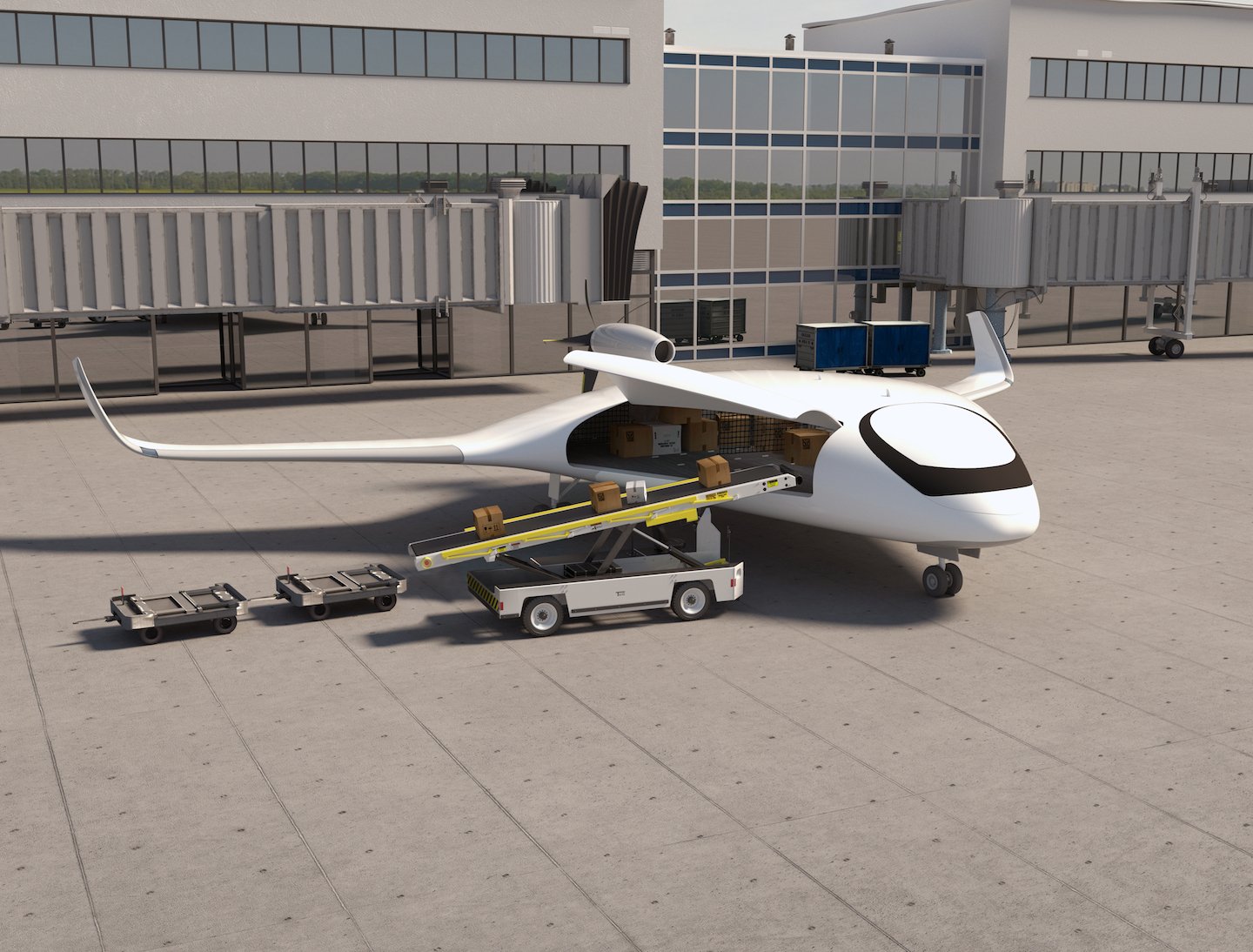 Revolución en la logística, un nuevo dron sin piloto llevará un 60% más de carga que un avión