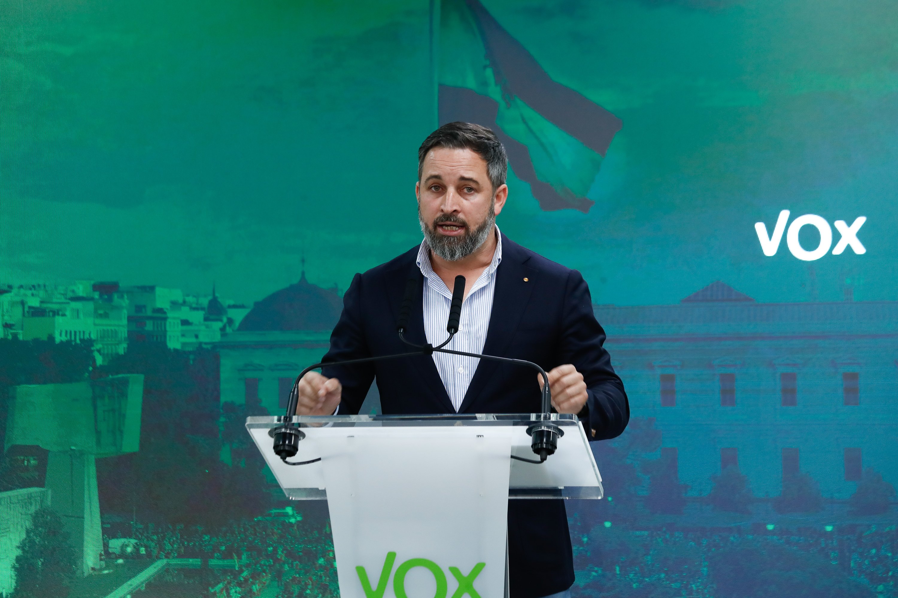 Abascal se crece ante la crisis del PP: "Vox pronto será la alternativa al sanchismo"