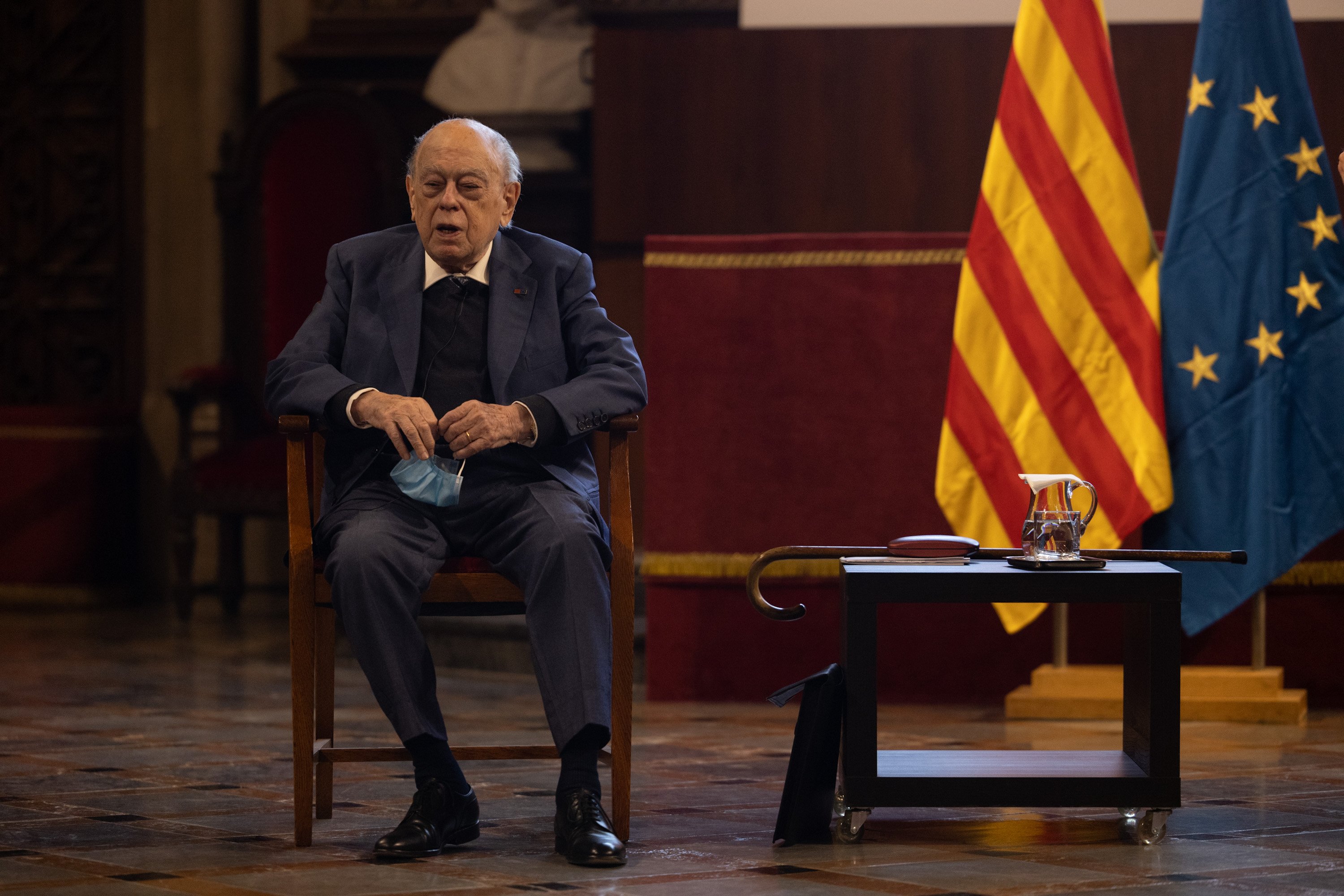 The recognition of Jordi Pujol divides the Catalan government