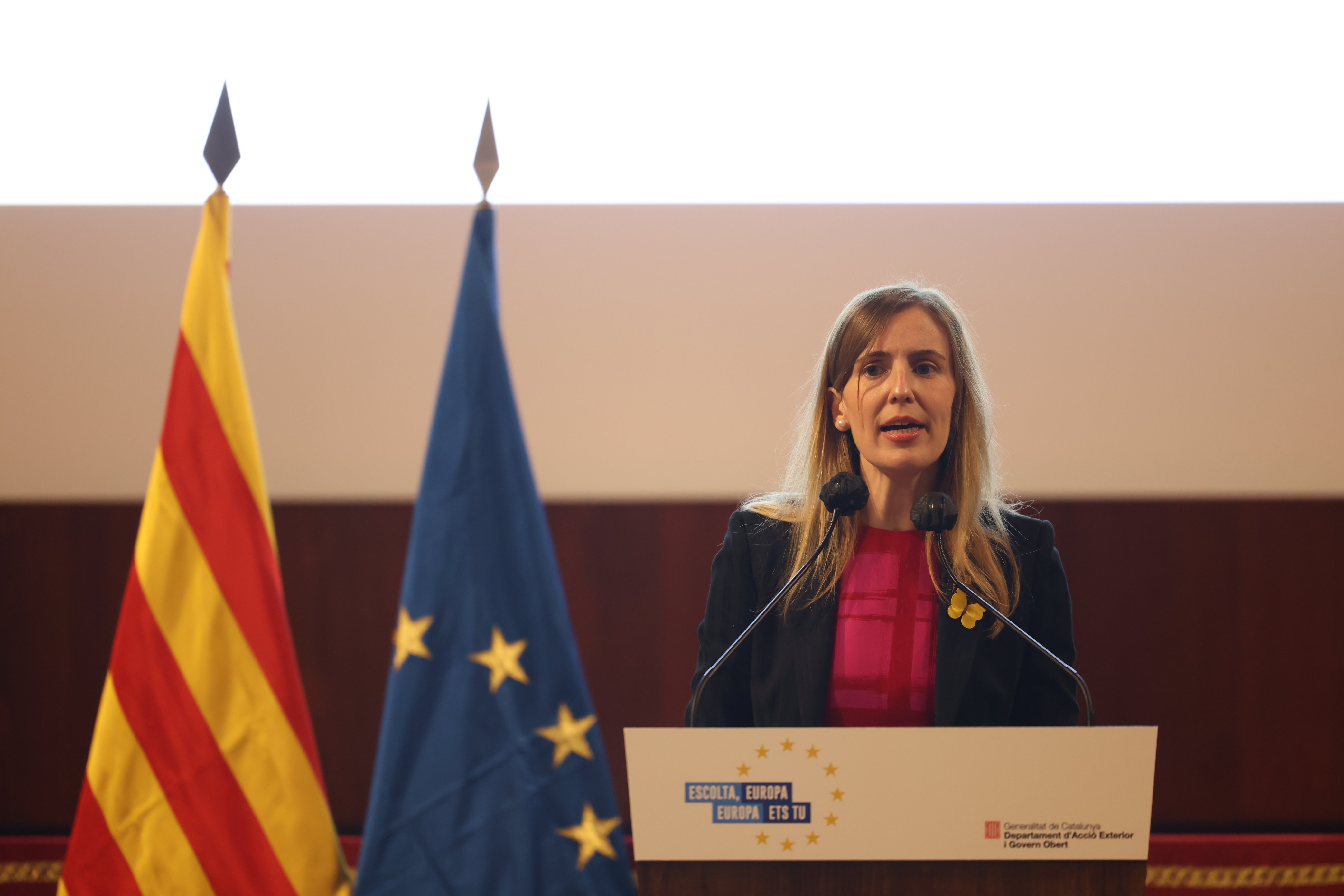 Victòria Alsina defiende el potencial industrial de Catalunya ante los cónsules