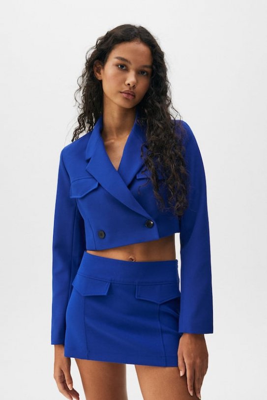 Blazer cropped