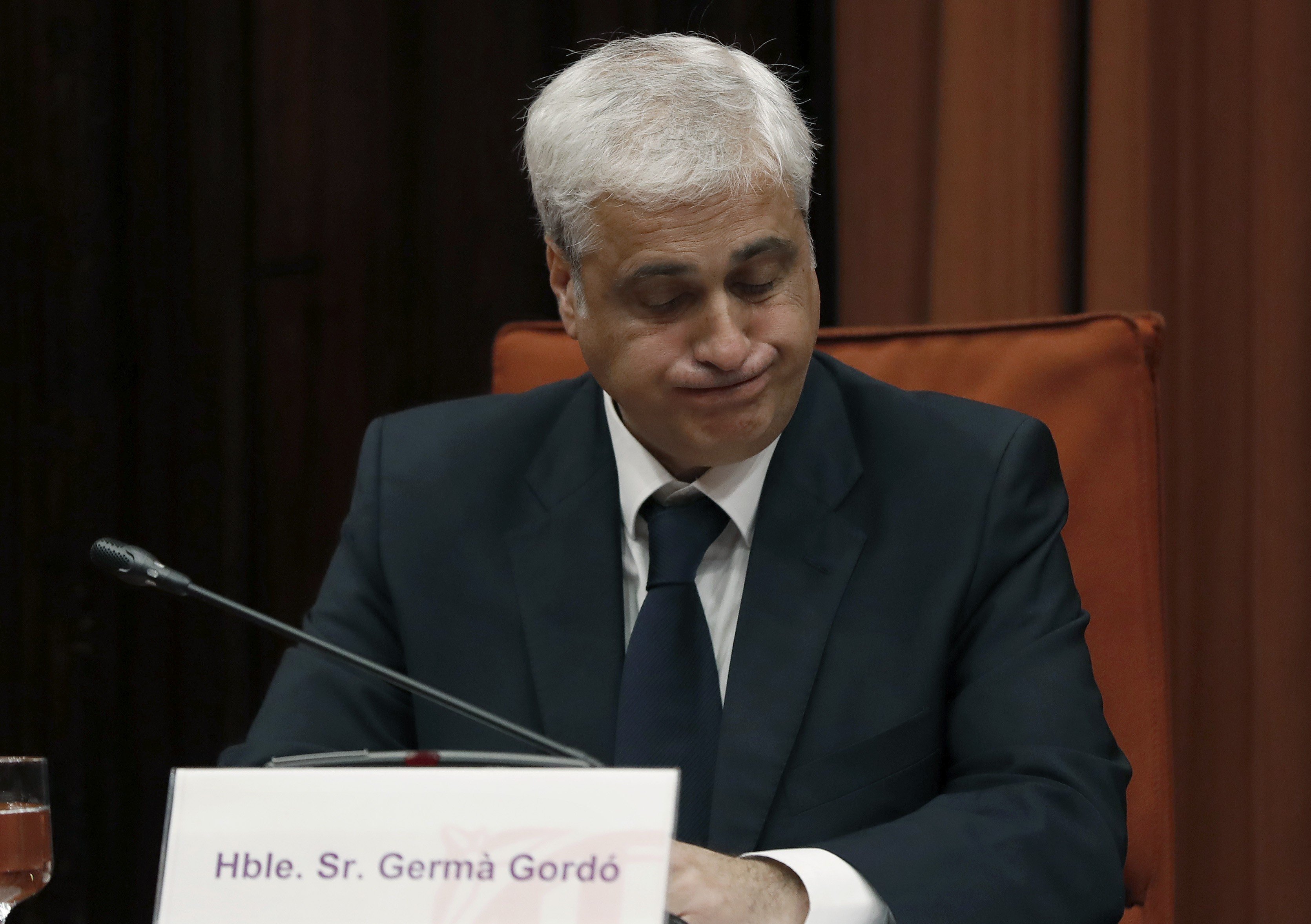 El reglament del Parlament castiga Gordó