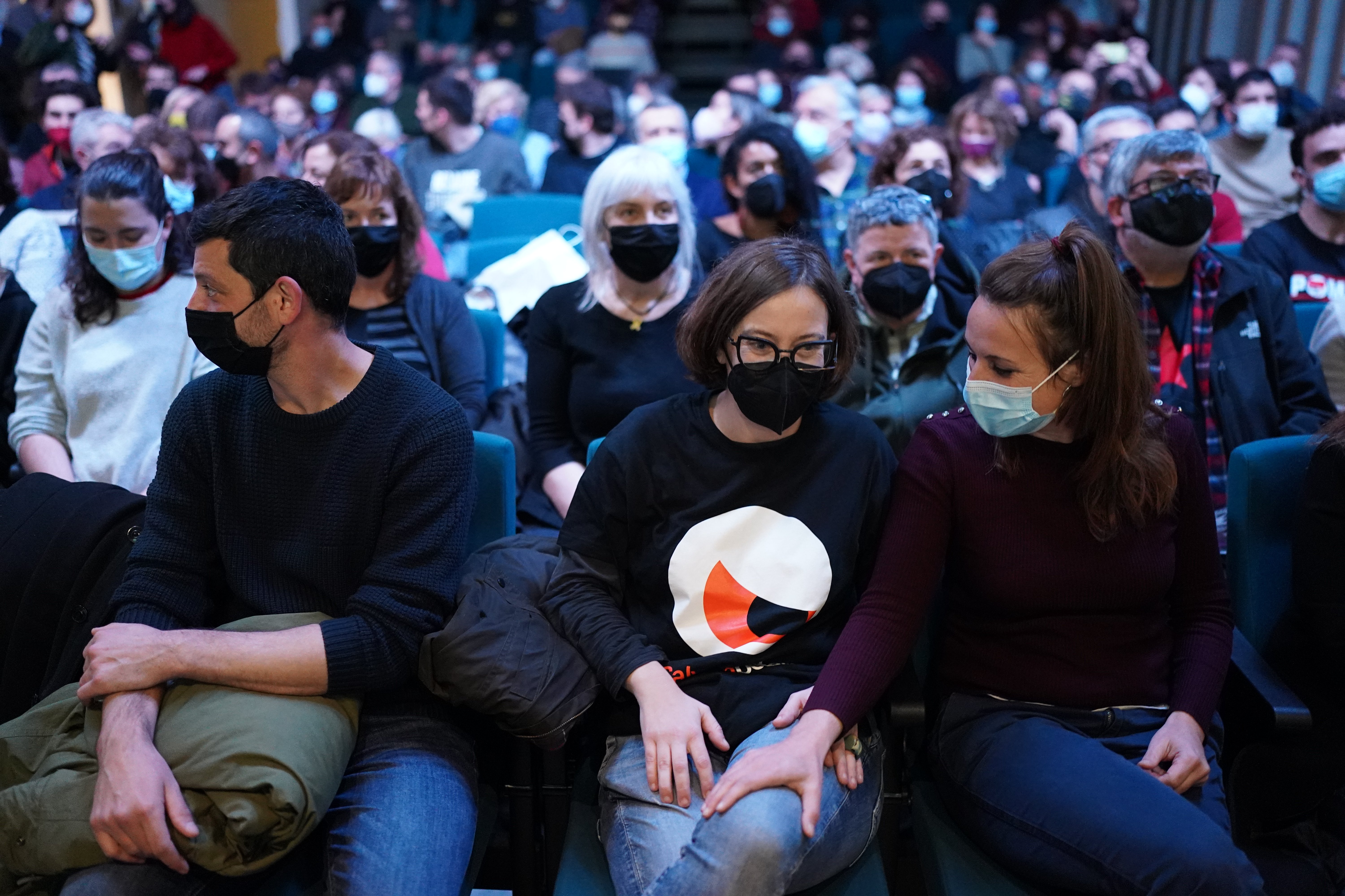 Apoyo de  todo el independentismo a Reguant ante el juicio por no responder a Vox