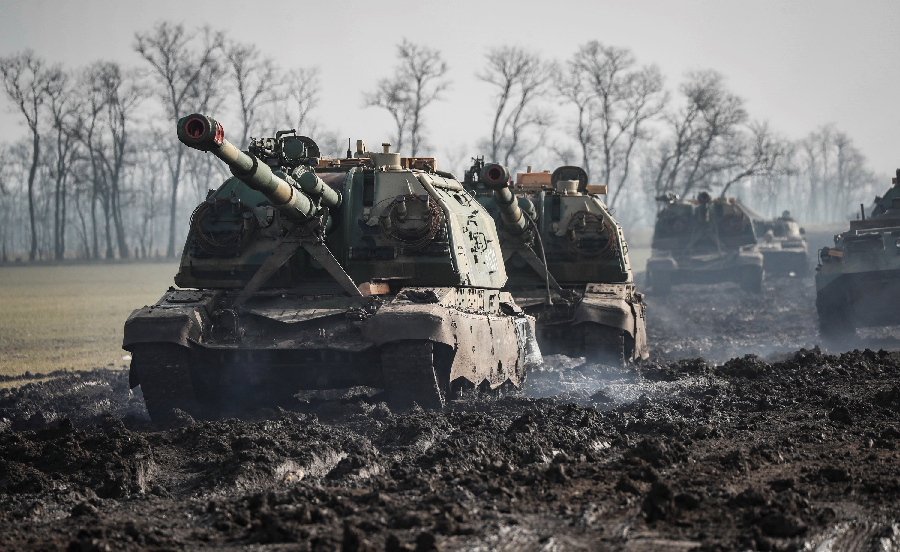 ¿Qué son las marcas en los tanques rusos que han entrado a Ucrania?