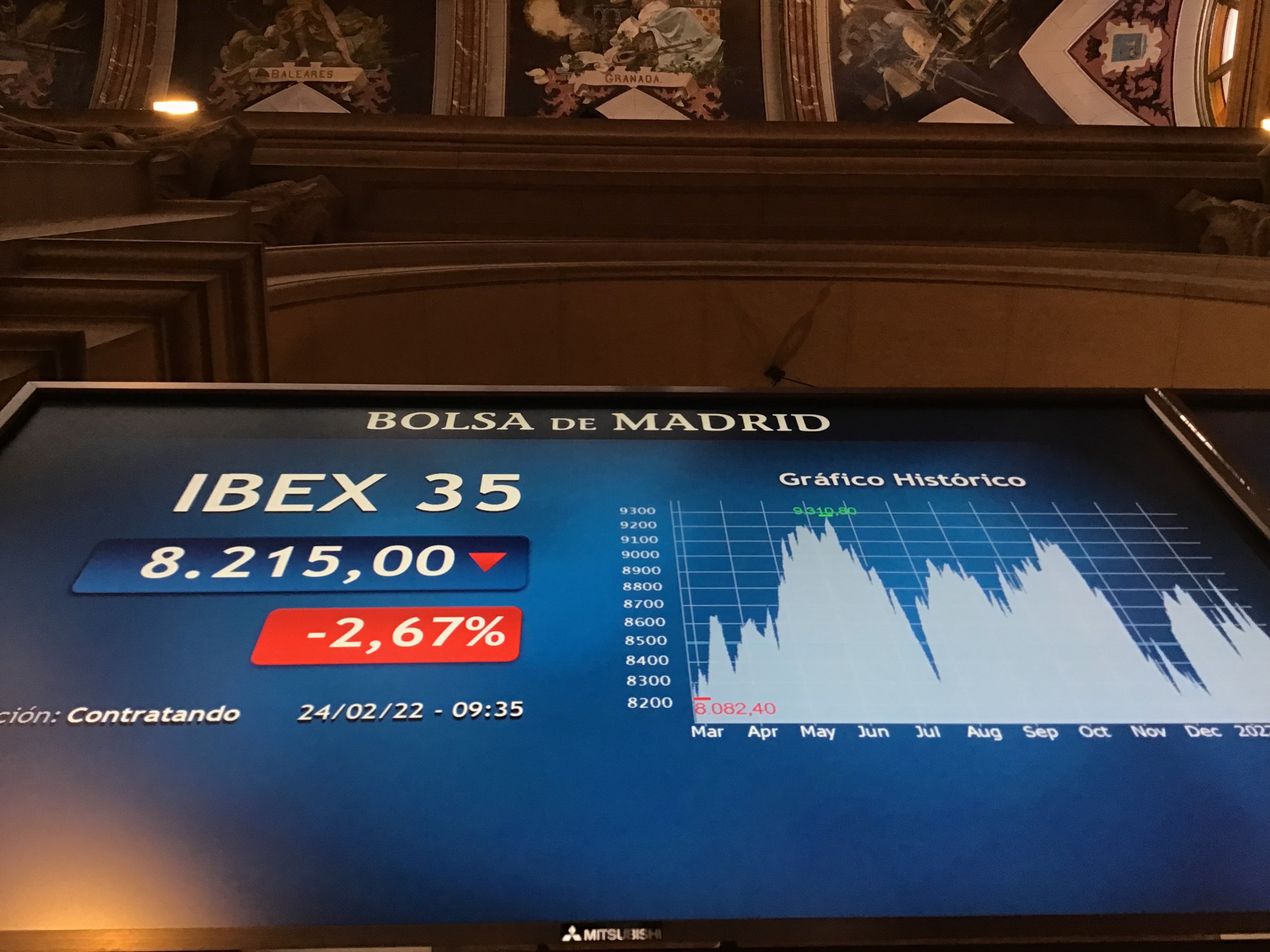 Bancos y energéticas llevan al Ibex a una nueva jornada de pérdidas